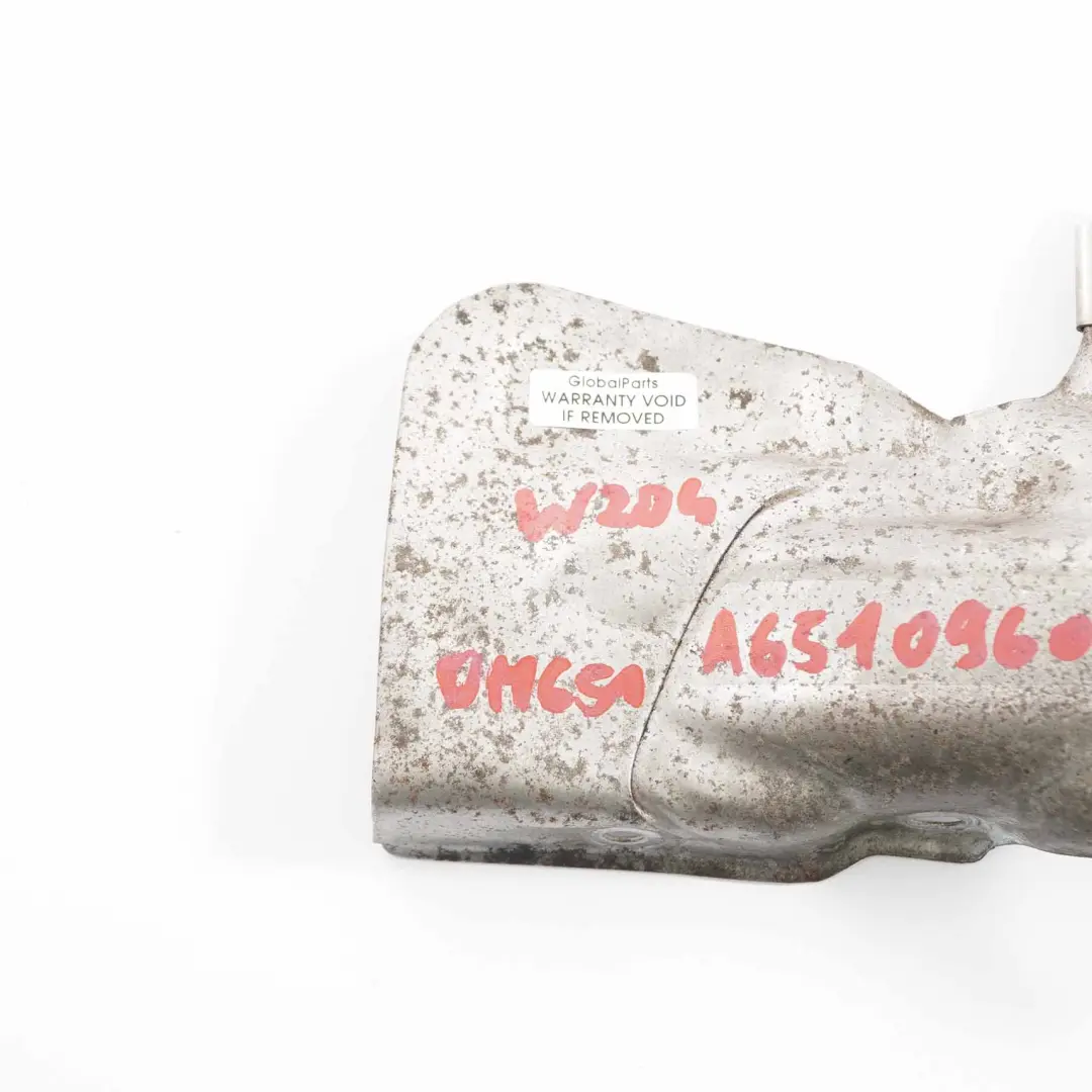 Mercedes W204 W211 W212 Turbocompresor Diesel Placa De Blindaje - SKU A6510960168 - Número de pieza A6510960168