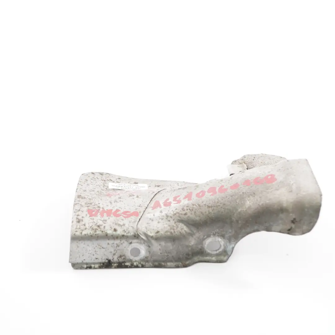 Mercedes W204 W211 W212 Diesel Turbolader Turbo Abschirmblech - SKU A6510960168 - Teilenummer A6510960168