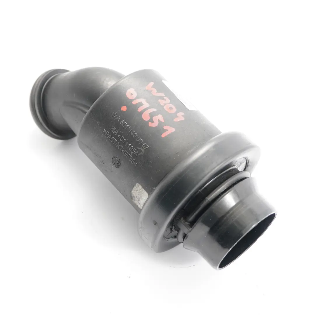  Tuyau Admission Air Mercedes W204 W212 OM651 Silencieux Intercooler - SKU A6511400087 - Numéro de pièce A6511400087
