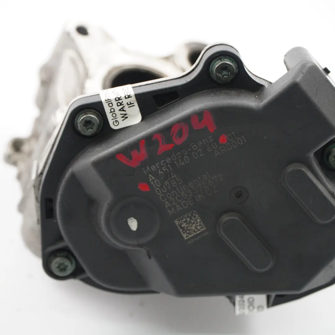 Mercedes W204 Diesel Zawór Spalin EGR Przepustnica - SKU A6511400260 - Numer Części A6511400260