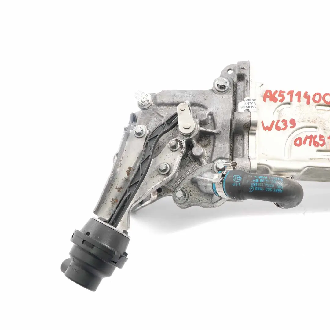 Raffreddatore scarico EGR Mercedes W639 W906 Scambiatore OM651 A6511400275 per con numero di parte A6511400675 Raffreddatore scarico EGR Mercedes W639 W906 Scambiatore OM651 A6511400275 - SKU A6511400675-1 - Numero di parte A6511400675