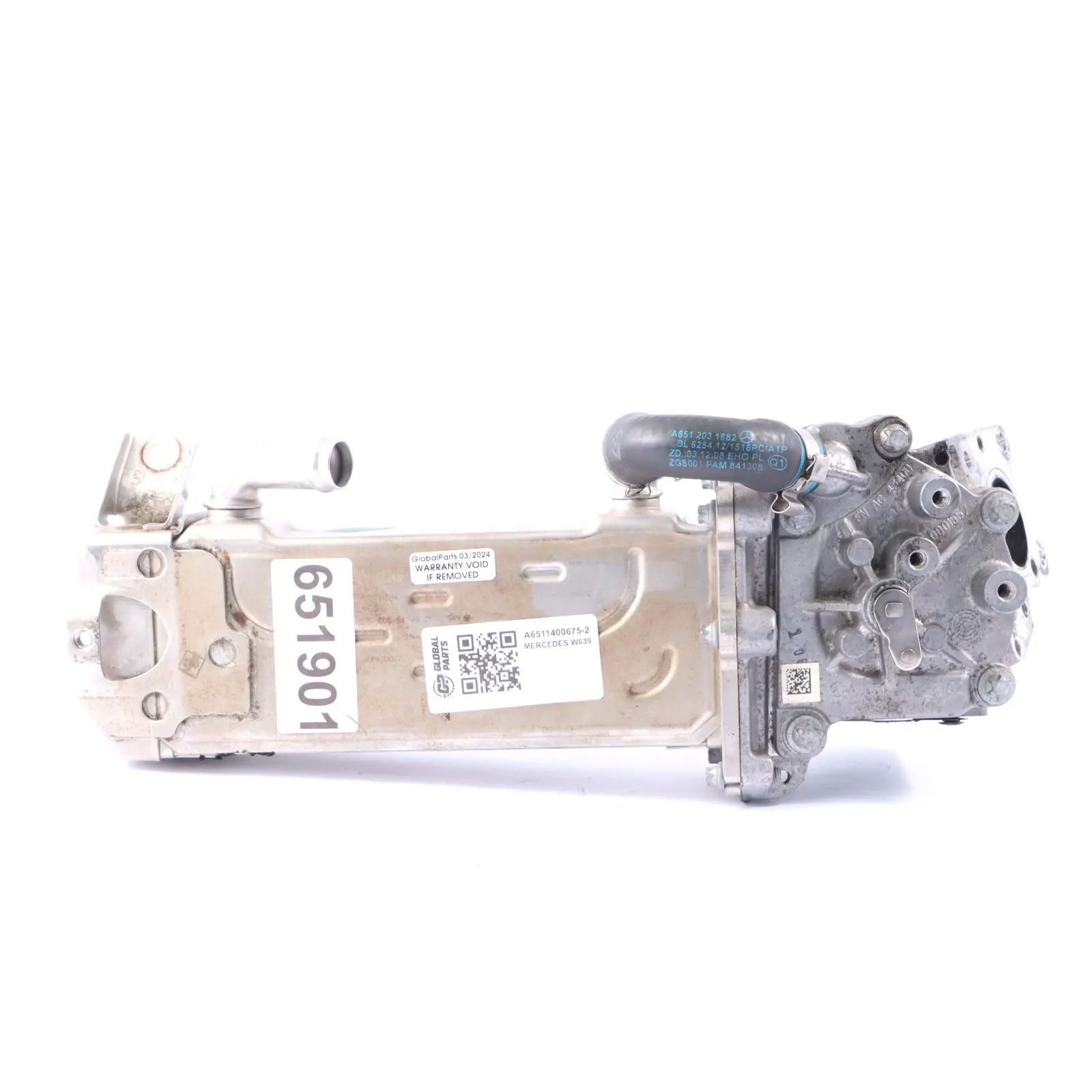 EGR Raffreddatore di scarico Mercedes W639 W906 Diesel OM651 Valvola 