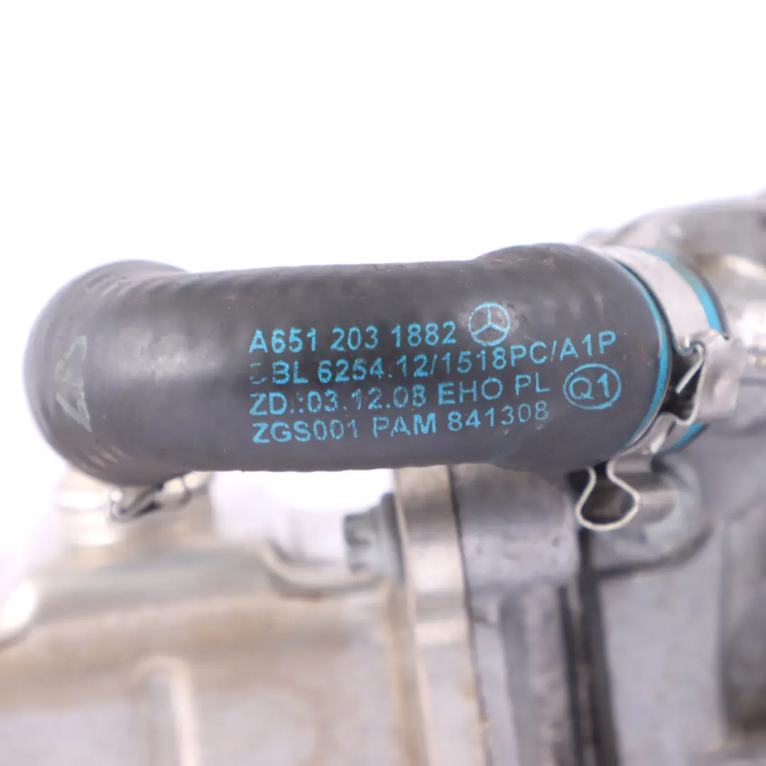  Refrigerador de escape EGR Mercedes W639 W906 Diesel OM651 Válvula de derivación - SKU A6511400675-2 - Número de pieza A6511400675