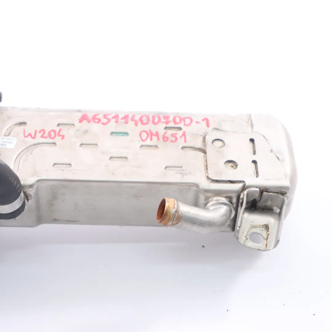 OM651 Diesel EGR Valve With EGR Exhaust Cooler to Mercedes W204 W212 with Part number A6511400775 Mercedes W204 W212 OM651 Diesel EGR Valve With EGR Exhaust Cooler - SKU A6511400700-1 - Part number A6511400775