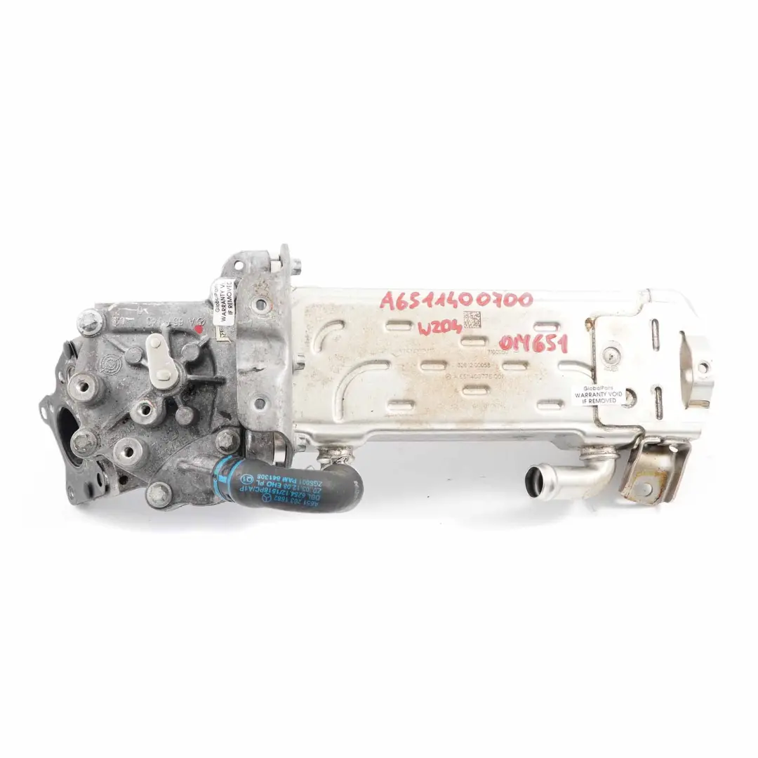  Raffreddatore scarico EGR Mercedes W204 W212 Scambiatore OM651 - SKU A6511400700 - Numero di parte A6511400700