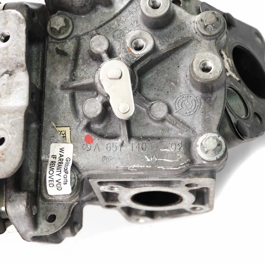  Refrigerador Escape EGR Mercedes W204 W212 Intercambiador Calor OM651 Diesel - SKU A6511400700 - Número de pieza A6511400700