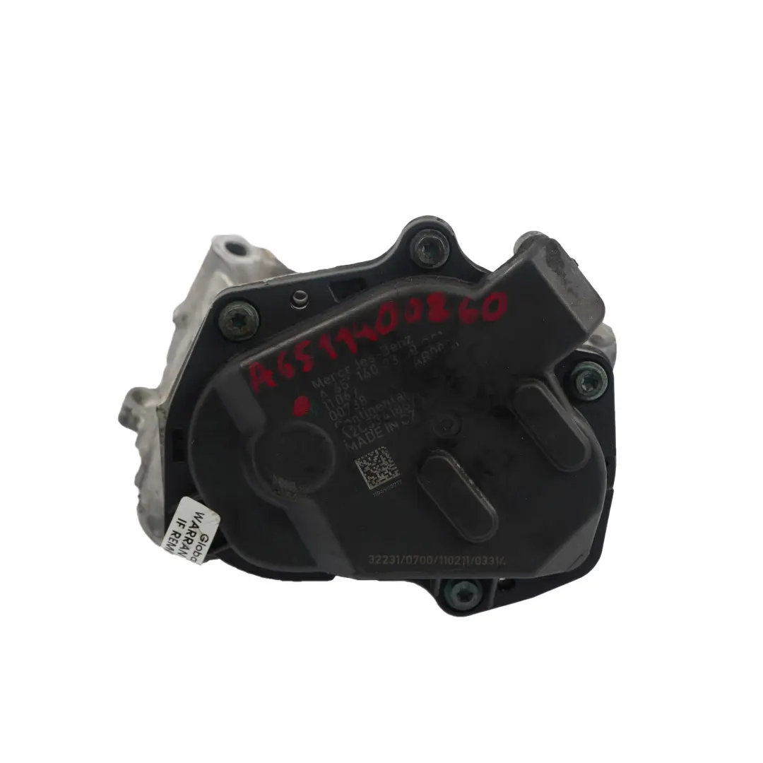 Valve Mercedes W212 Sprinter W906 OM651 Exhaust Gas Recirculation Diesel to EGR with Part number A6511400860 EGR Valve Mercedes W212 Sprinter W906 OM651 Exhaust Gas Recirculation Diesel - SKU A6511400860 - Part number A6511400860