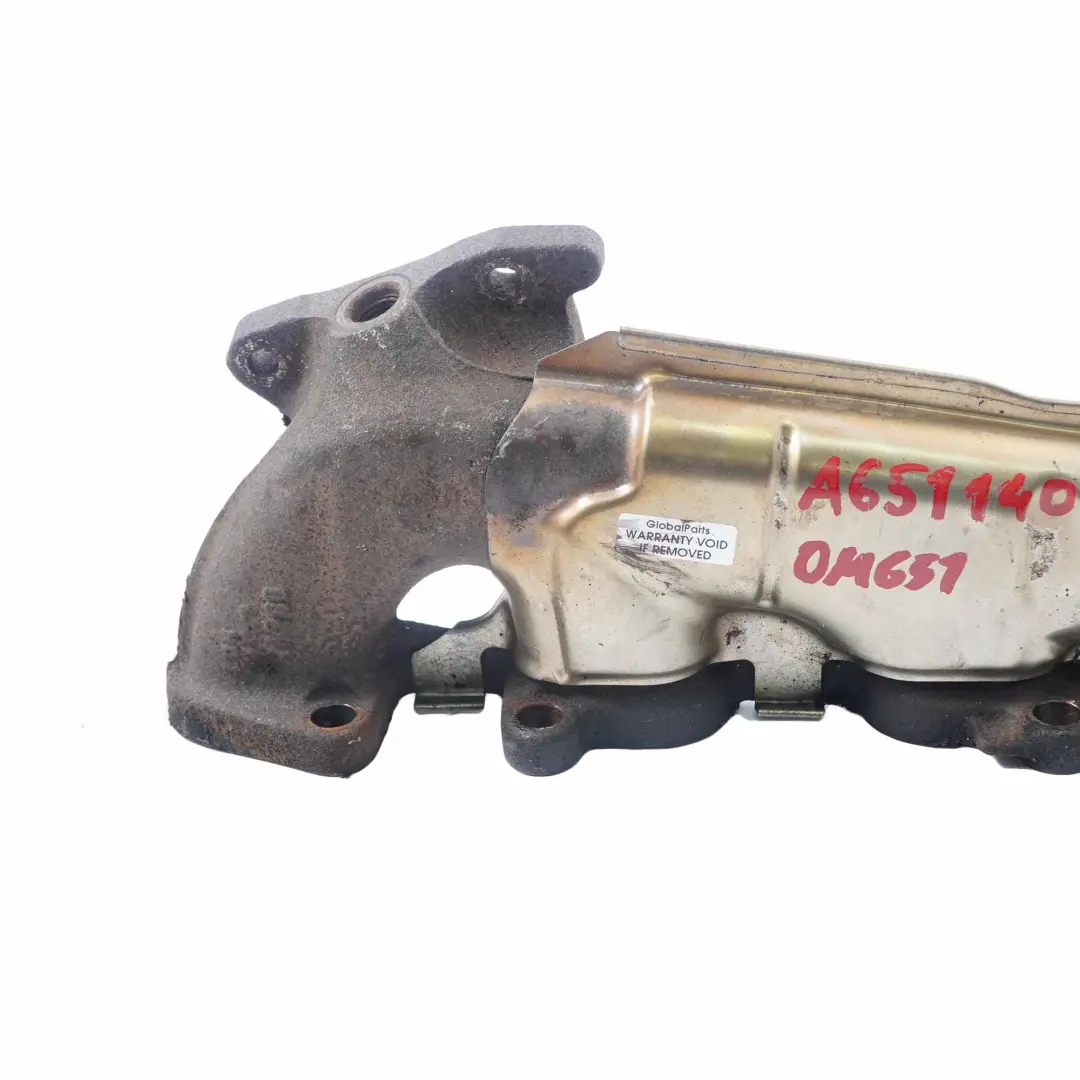  Exhaust Manifold Mercedes W212 Engine OM651 Diesel Unit Cover - SKU A6511400909-1 - Part number A6511400909
