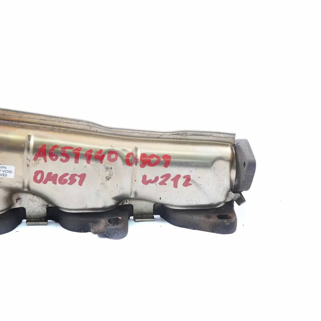 OM651 Diesel Motor Auspuffkrümmer Krümmer für Mercedes W212 mit Teilenummer A6511400909 Mercedes W212 OM651 Diesel Motor Auspuffkrümmer Krümmer - SKU A6511400909-1 - Teilenummer A6511400909