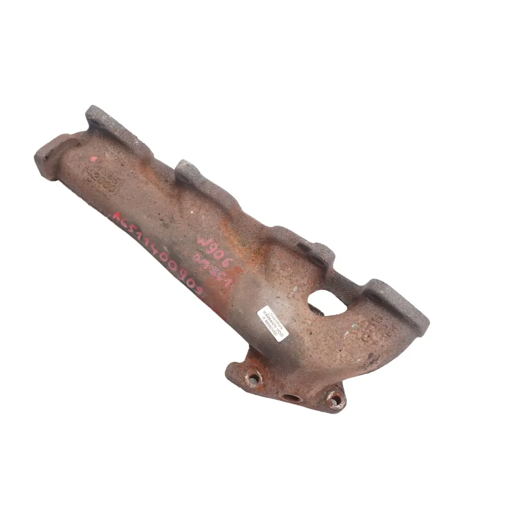 Exhaust Manifold Mercedes W906 Engine OM651 Diesel Unit to with Part number A6511400909 Exhaust Manifold Mercedes W906 Engine OM651 Diesel Unit - SKU A6511400909-3 - Part number A6511400909