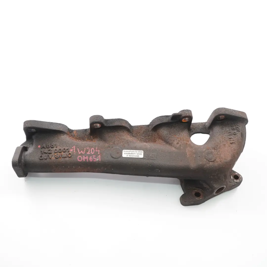 Mercedes W212 OM651 Diesel Motor Auspuffkrümmer Krümmer - SKU A6511420001-1 - Teilenummer A6511420001