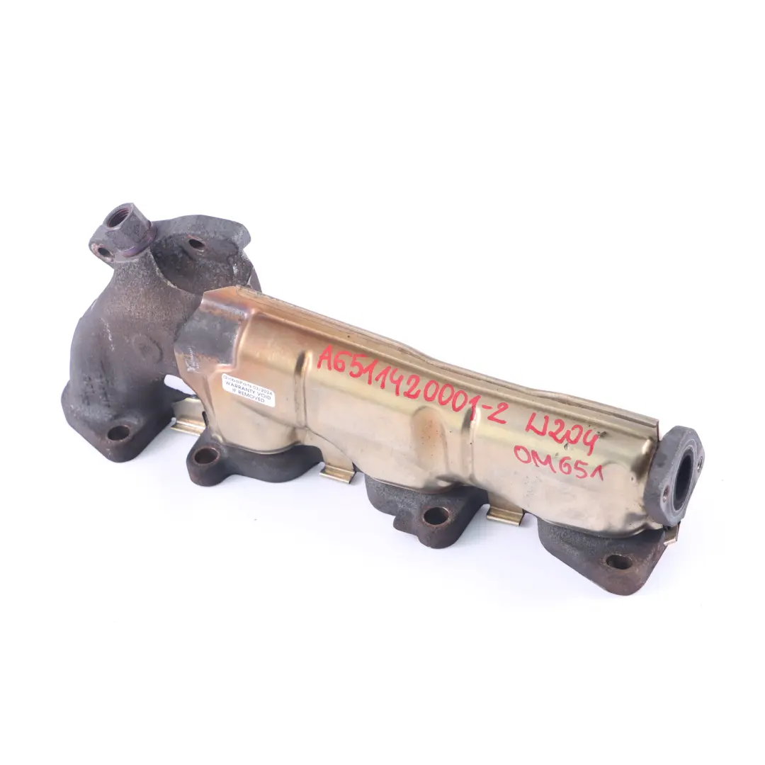 Multiple De escape Mercedes W212 Motor OM651 Diesel Unidad Tapa para con número de pieza A6511420001 Multiple De escape Mercedes W212 Motor OM651 Diesel Unidad Tapa - SKU A6511420001 - Número de pieza A6511420001