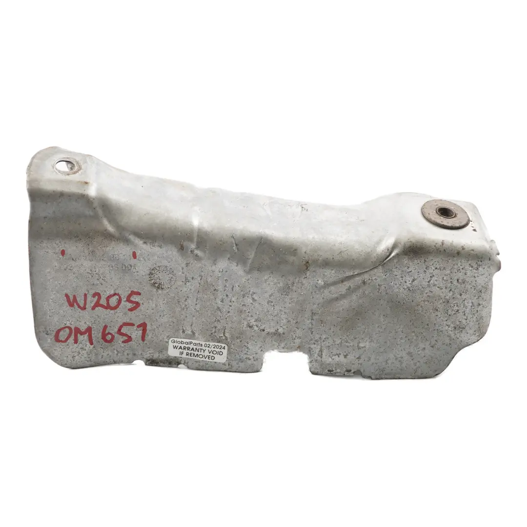 OM651 Piastra di schermatura del collettore di scarico per Mercedes W205 con numero di parte A6511420021 Mercedes W205 OM651 Piastra di schermatura del collettore di scarico - SKU A6511420021 - Numero di parte A6511420021