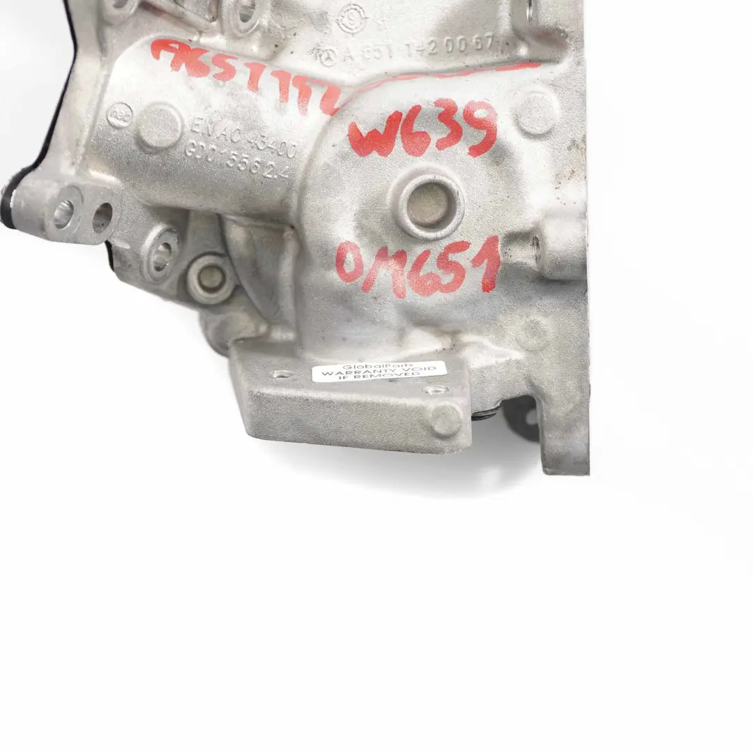Mercedes W639 OM651 Recirculation Gaz d'Echappement EGR Valve Part - SKU A6511420067-2 - Numéro de pièce A6511420067