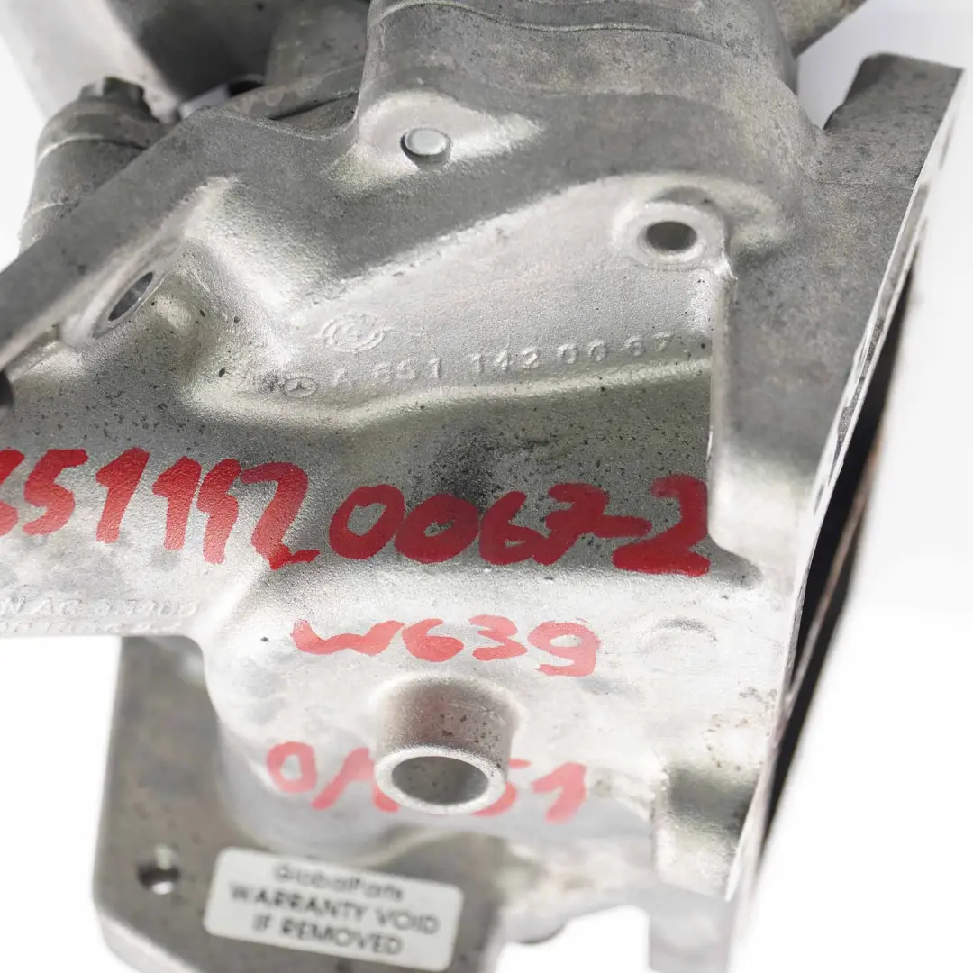 Mercedes W639 OM651 Valvola EGR ricircolo dei gas di scarico Parte - SKU A6511420067-2 - Numero di parte A6511420067