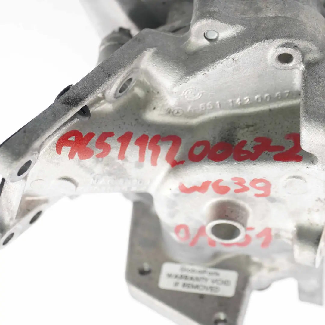 Mercedes W639 OM651 Recirculación los gases escape Válvula EGR Pieza - SKU A6511420067-2 - Número de pieza A6511420067