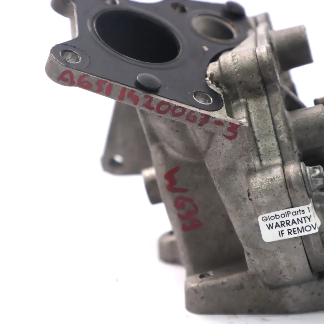 Mercedes W639 OM651 Soupape recirculation gaz d'échappement EGR Part - SKU A6511420067-3 - Numéro de pièce A6511420067