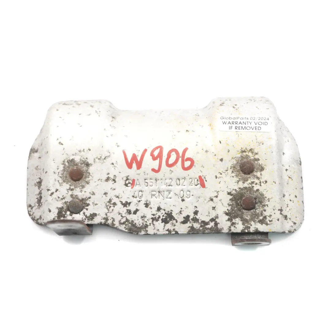 Mercedes Sprinter W906 OM651 Hitzeschild Abdeckplatte Abgaskrümmer - SKU A6511420220 - Teilenummer A6511420220