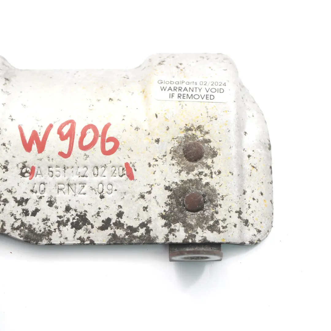 Mercedes Sprinter W906 OM651 Hitzeschild Abdeckplatte Abgaskrümmer - SKU A6511420220 - Teilenummer A6511420220