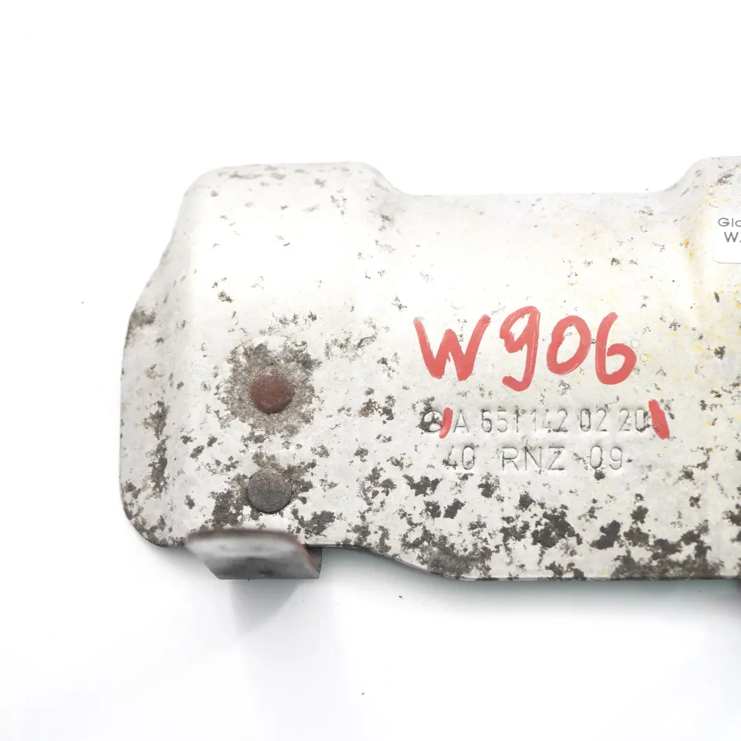 Mercedes Sprinter W906 OM651 Hitzeschild Abdeckplatte Abgaskrümmer - SKU A6511420220 - Teilenummer A6511420220