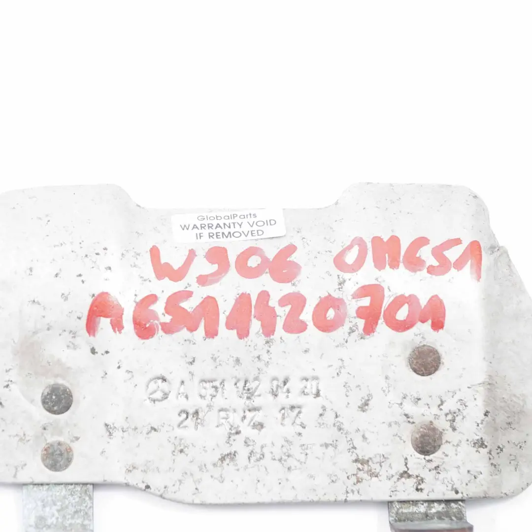 Mercedes W639 W906 OM651 Hitzeschild Abdeckplatte Abgaskrümmer A6511420420 - SKU A6511420700 - Teilenummer A6511420700