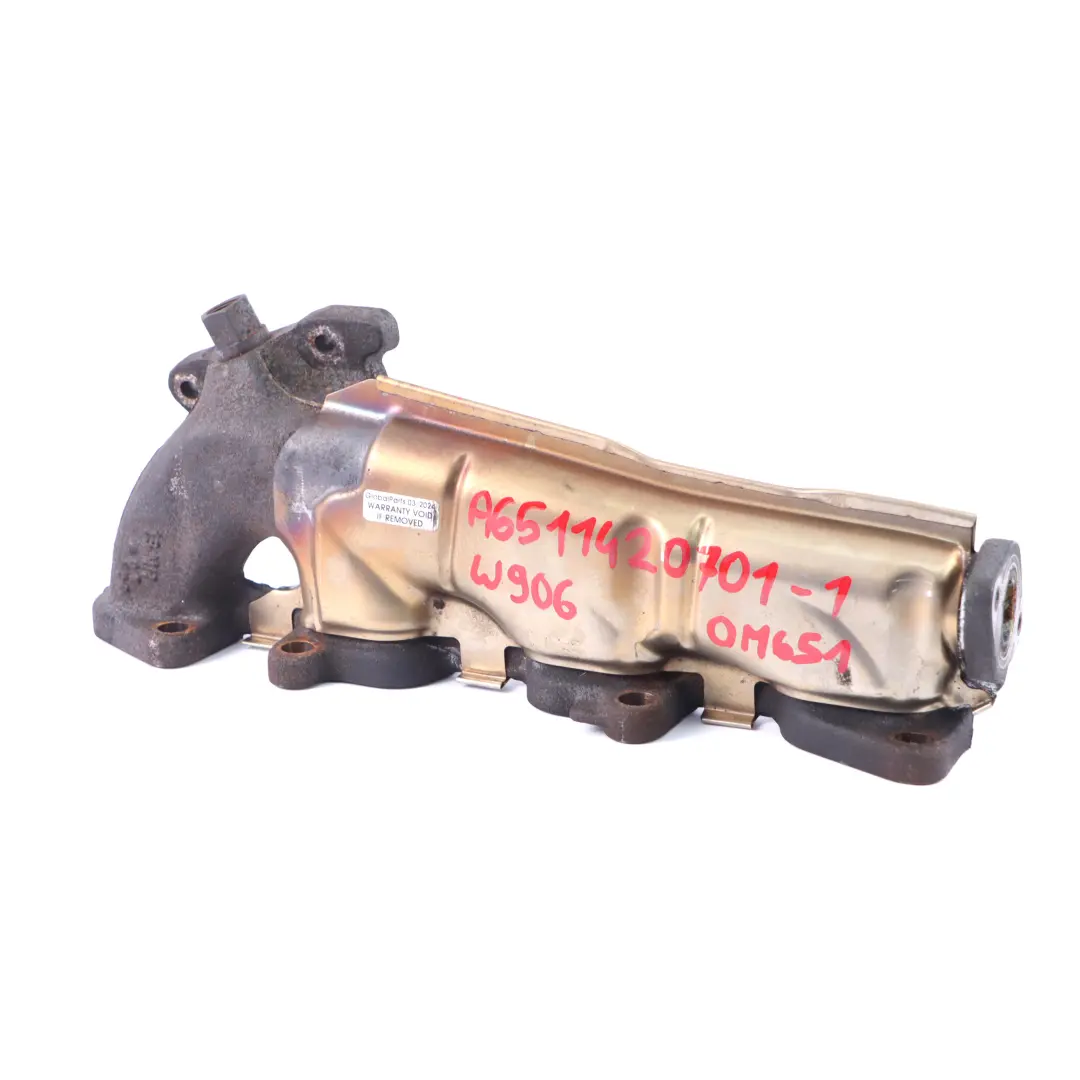OM651 motore diesel gas collettore di scarico per Mercedes Sprinter W906 con numero di parte A6511420701 Mercedes Sprinter W906 OM651 motore diesel gas collettore di scarico - SKU A6511420701 - Numero di parte A6511420701