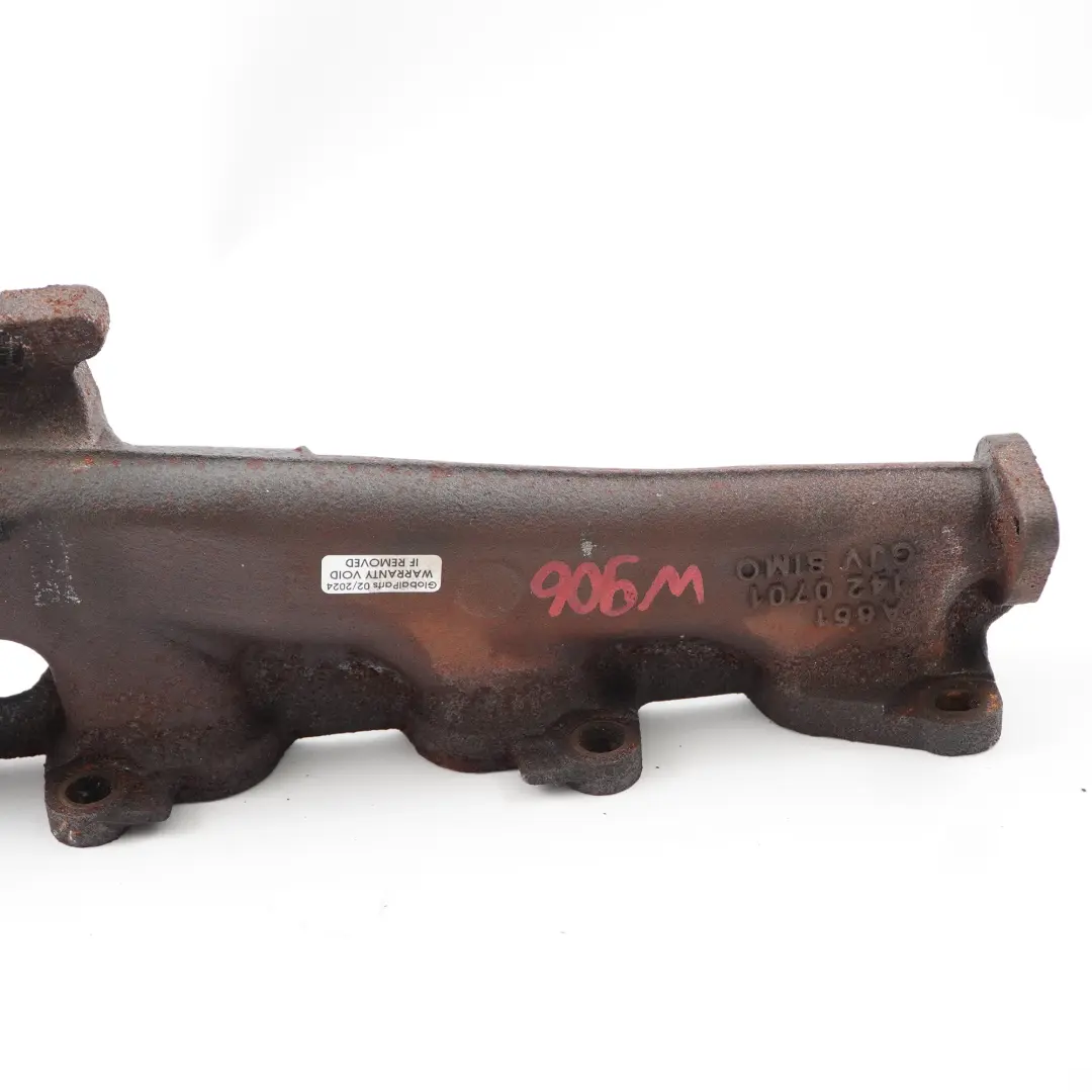Mercedes Sprinter W906 OM651 Collecteur d'échappement gaz moteur - SKU A6511420701 - Numéro de pièce A6511420701