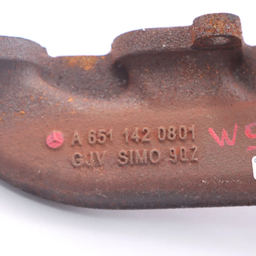 Mercedes W906 OM651 Kolektor Wydechowy Silnika Diesel A6511400909 - SKU A6511420801 - Numer Części A6511420801