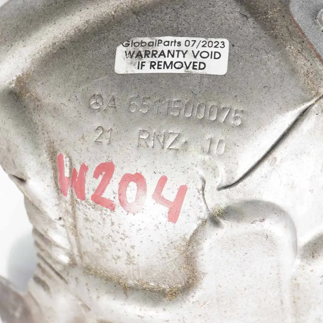 Scudo termico motore Mercedes W204 W212 OM651 Piastra avviamento - SKU A6511500075 - Numero di parte A6511500075