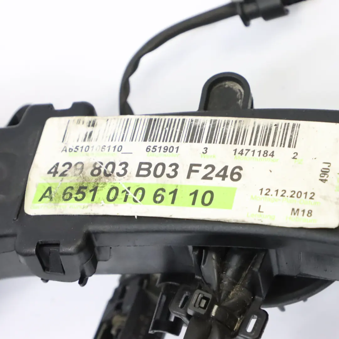 Wiring Mercedes W176 W246 Diesel OM651 Loom Harness Cable to Engine with Part number A6511501390 Engine Wiring Mercedes W176 W246 Diesel OM651 Loom Harness Cable - SKU A6511501390 - Part number A6511501390