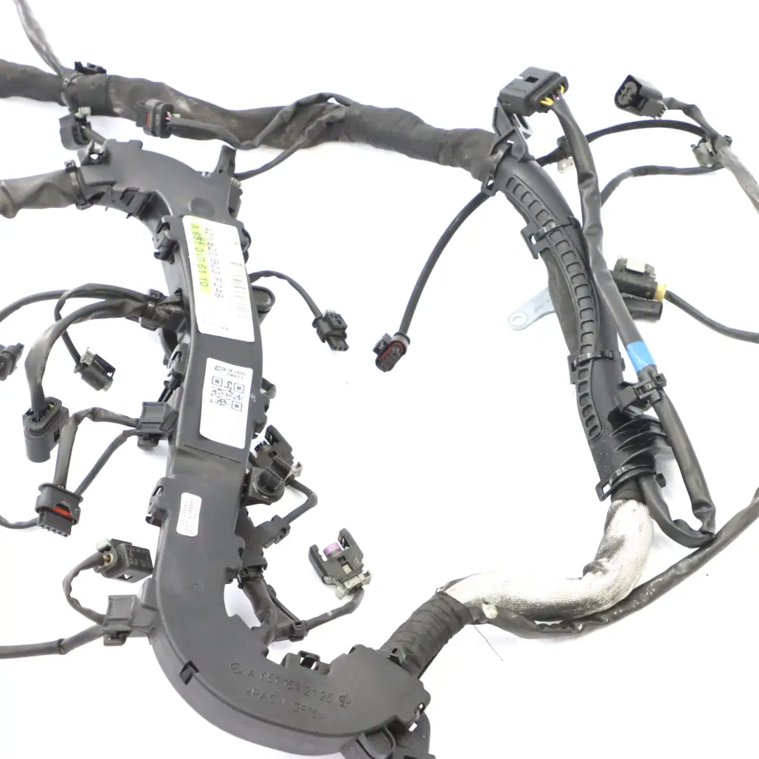 Wiring Mercedes W176 W246 Diesel OM651 Loom Harness Cable to Engine with Part number A6511501390 Engine Wiring Mercedes W176 W246 Diesel OM651 Loom Harness Cable - SKU A6511501390 - Part number A6511501390