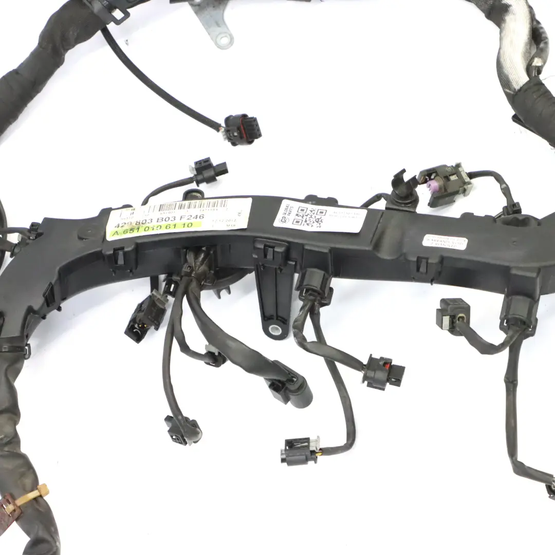 Wiring Mercedes W176 W246 Diesel OM651 Loom Harness Cable to Engine with Part number A6511501390 Engine Wiring Mercedes W176 W246 Diesel OM651 Loom Harness Cable - SKU A6511501390 - Part number A6511501390