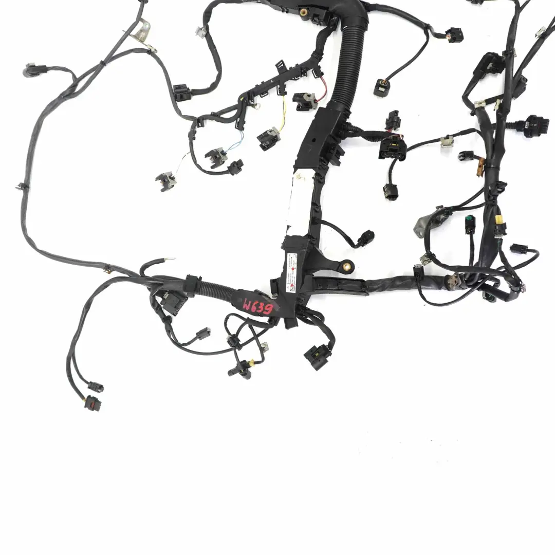 OM651.940 Diesel Engine Wiring Cable Loom Harness to Mercedes Vito W639 with Part number A6511501488 Mercedes Vito W639 OM651.940 Diesel Engine Wiring Cable Loom Harness - SKU A6511501488 - Part number A6511501488