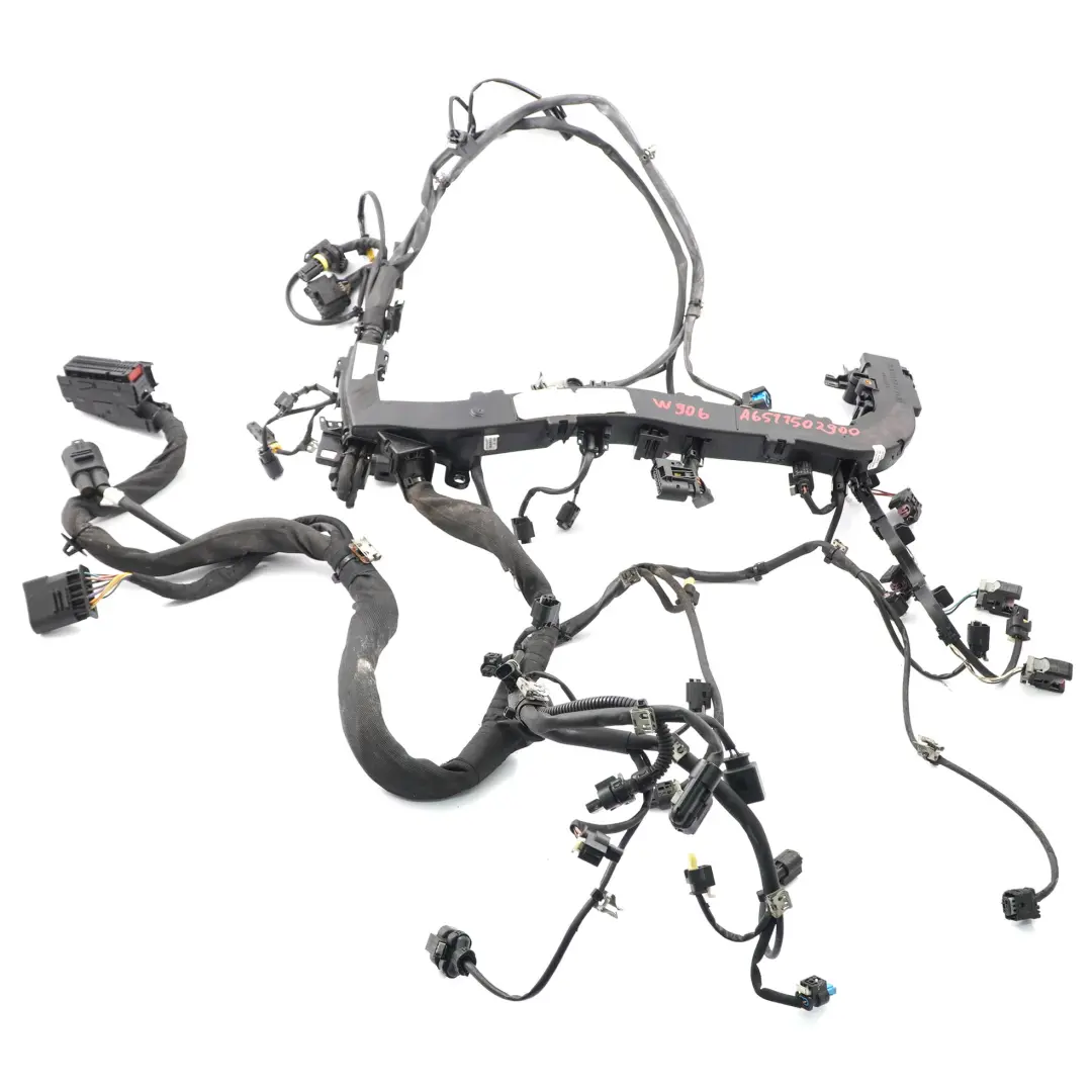 Wiring Mercedes W906 Diesel OM651 Cable Loom Harness to Engine with Part number A6511502900 Engine Wiring Mercedes W906 Diesel OM651 Cable Loom Harness - SKU A6511502900 - Part number A6511502900
