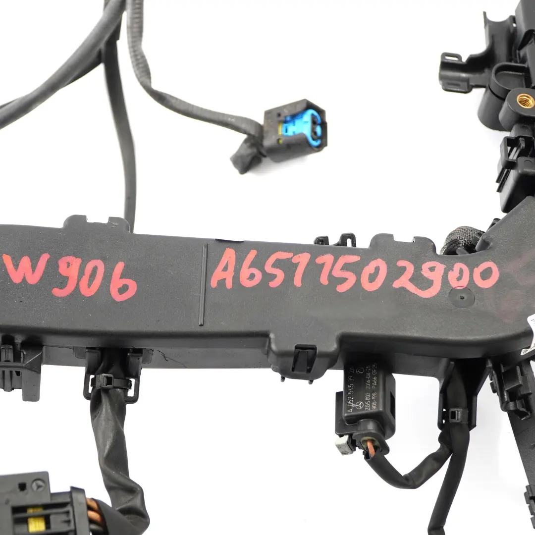  Mercedes-Benz Sprinter W906 OM651 Motore Diesel Cablaggio Cavo - SKU A6511502900 - Numero di parte A6511502900