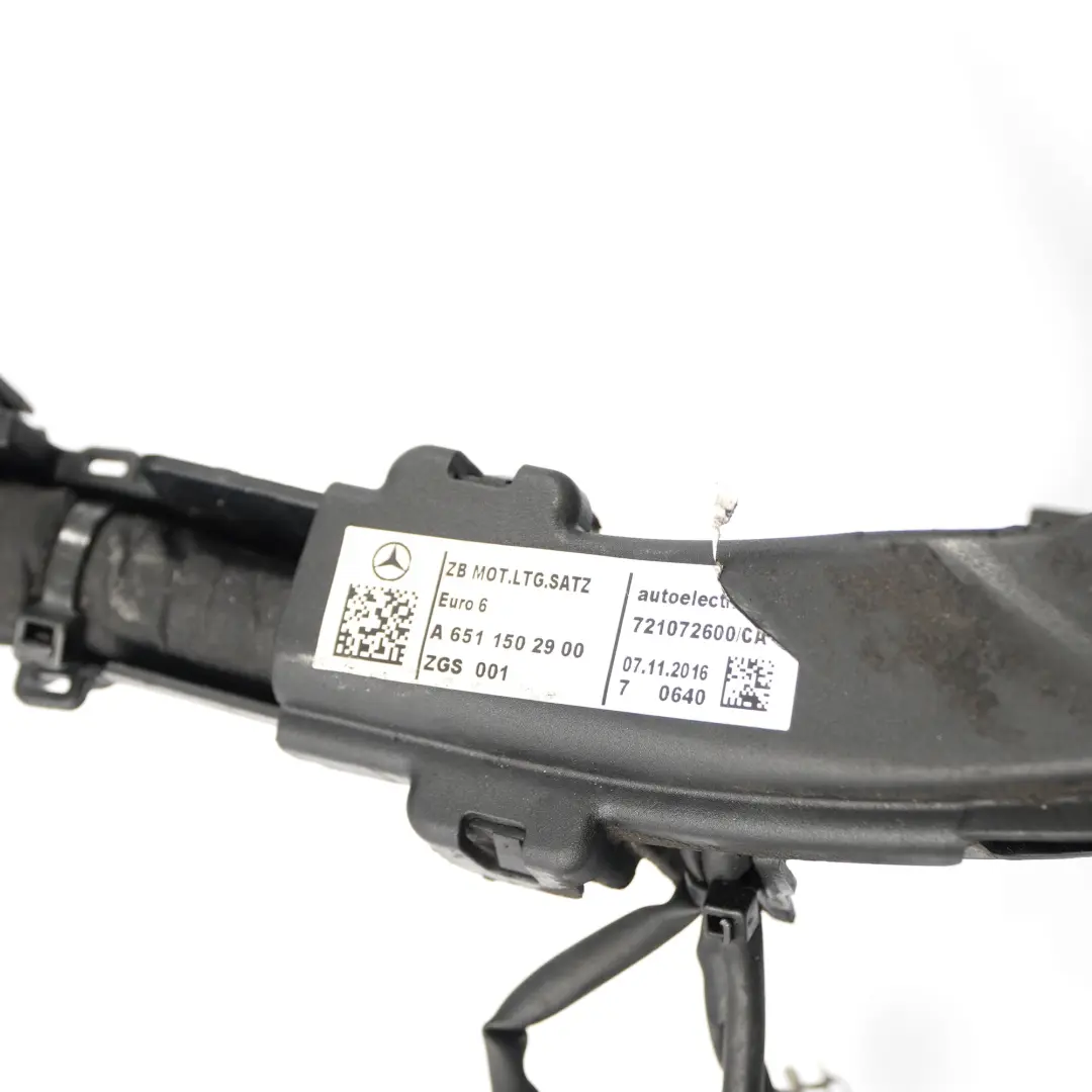 Wiring Mercedes W906 Diesel OM651 Cable Loom Harness to Engine with Part number A6511502900 Engine Wiring Mercedes W906 Diesel OM651 Cable Loom Harness - SKU A6511502900 - Part number A6511502900