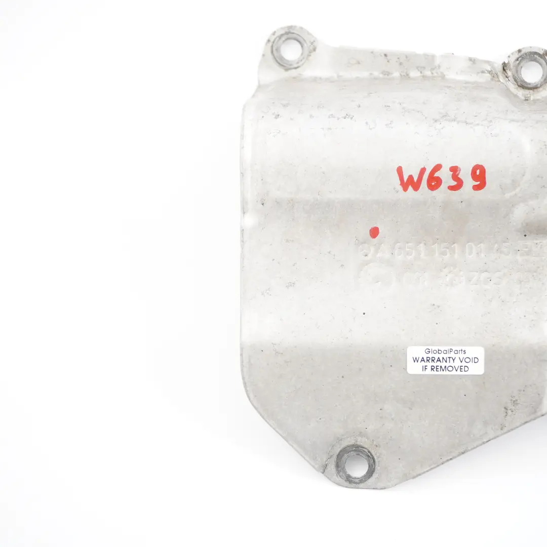 Mercedes Vito W639 Starter Halterung Wärmeschutzblech Abdeckung - SKU A6511510145 - Teilenummer A6511510145
