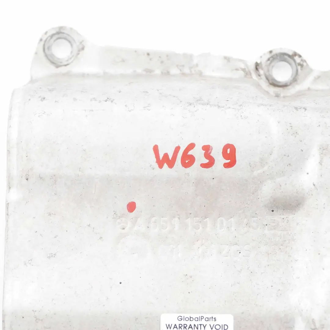 Engine Heat Shield Mercedes Vito W639 OM651 Starter Motor Heat Plate - SKU A6511510145 - Part number A6511510145