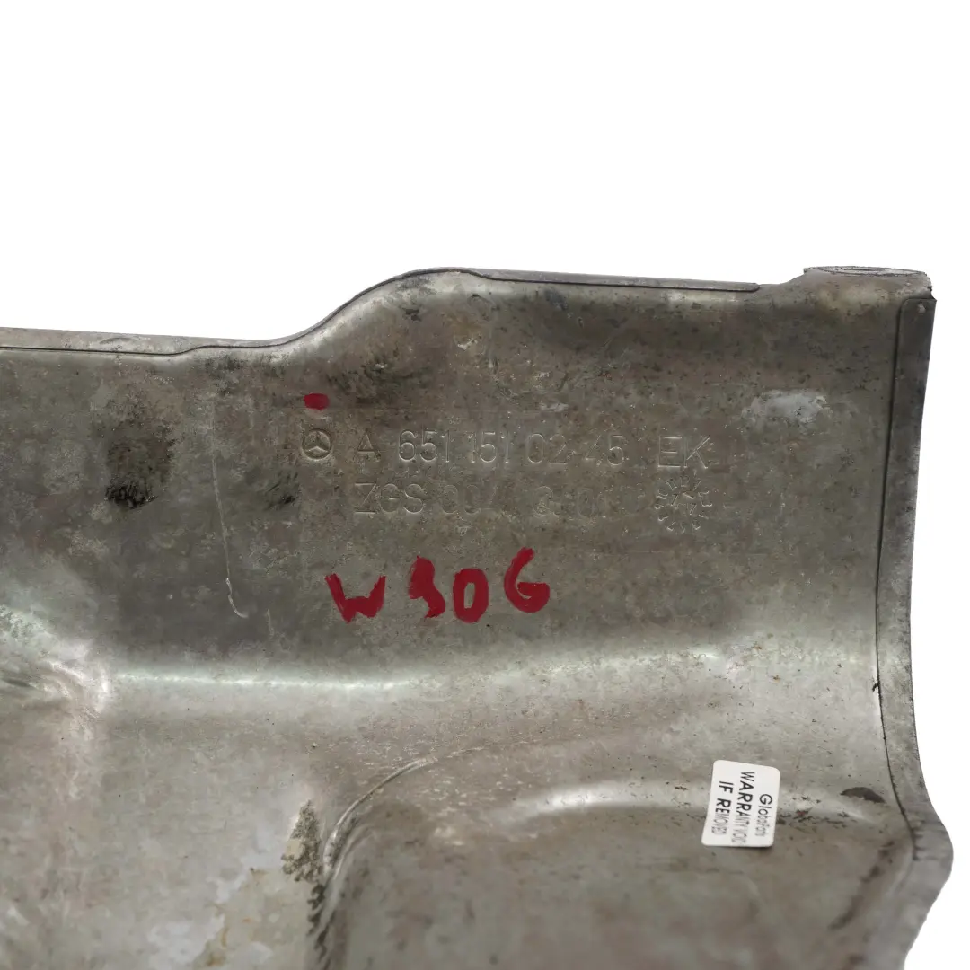 Plaque Protection Résistante Chaleur Démarreur OM651 pour Mercedes W906 à propos du numéro de pièce A6511510245 Mercedes W906 Plaque Protection Résistante Chaleur Démarreur OM651 - SKU A6511510245 - Numéro de pièce A6511510245