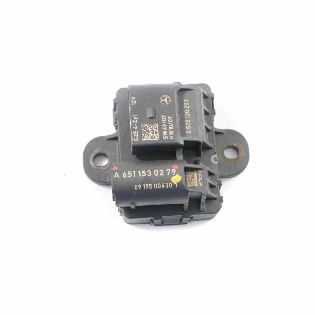 Mercedes W906 OM651 Diesel Engine Glow Plug Relay Unit Module - SKU A6511530279 - Part number A6511530279