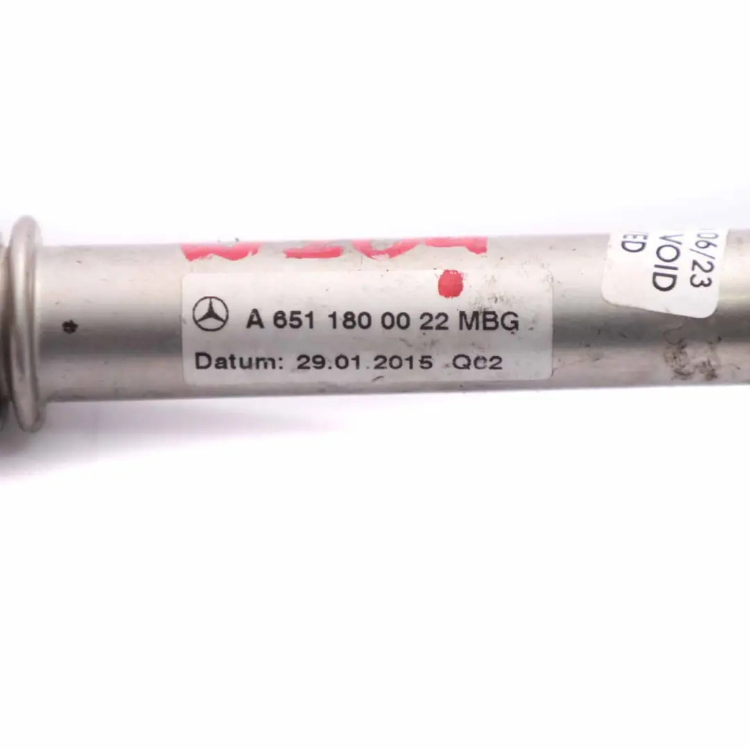  Tuyau d'huile Mercedes W204 W212 OM651 Tuyau retour turbocompresseur - SKU A6511800022 - Numéro de pièce A6511800022