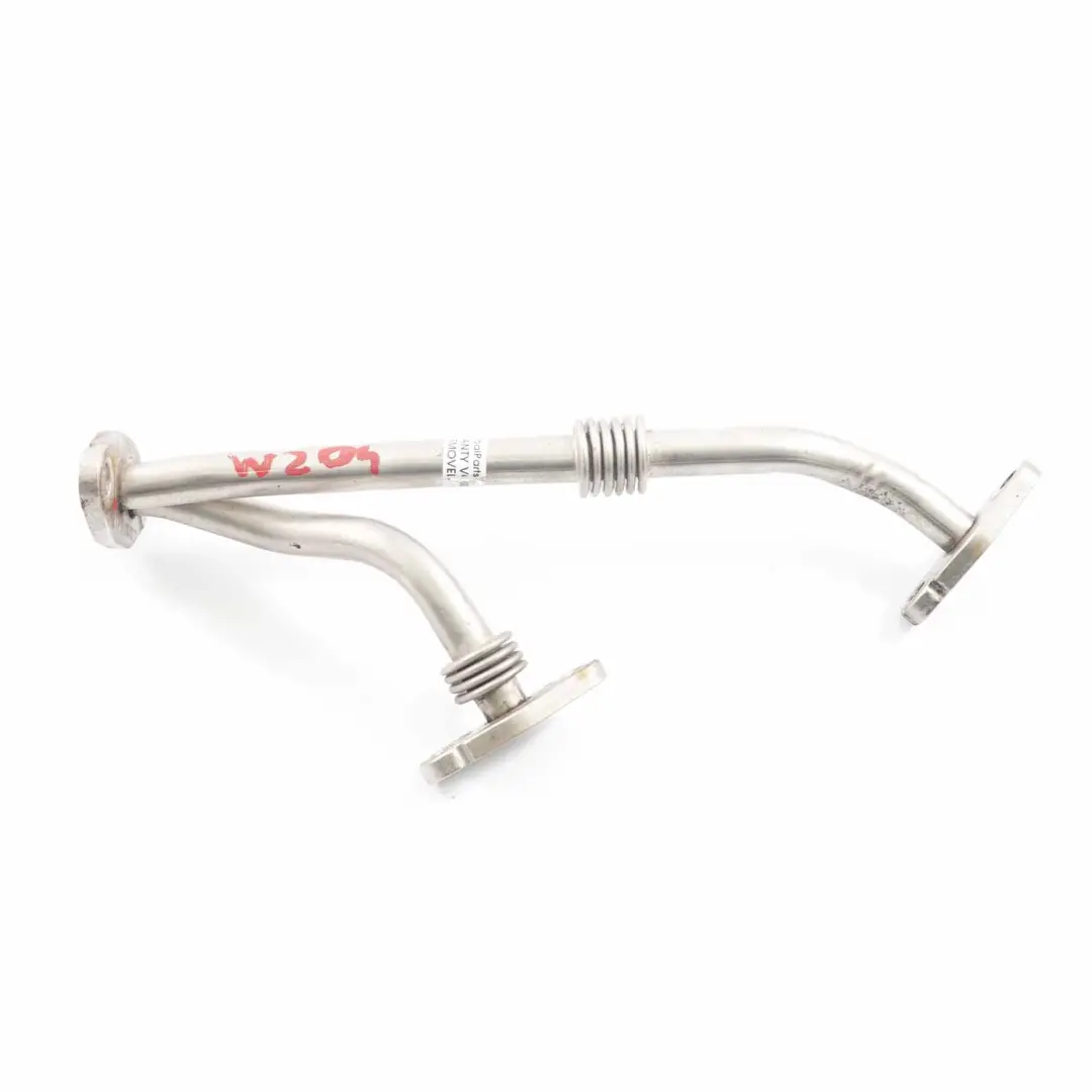 OM651 Diesel Oil Return Line Pipe Hose Turbocharger to Mercedes W204 W212 W906 with Part number A6511800222 Mercedes W204 W212 W906 OM651 Diesel Oil Return Line Pipe Hose Turbocharger - SKU A6511800222 - Part number A6511800222