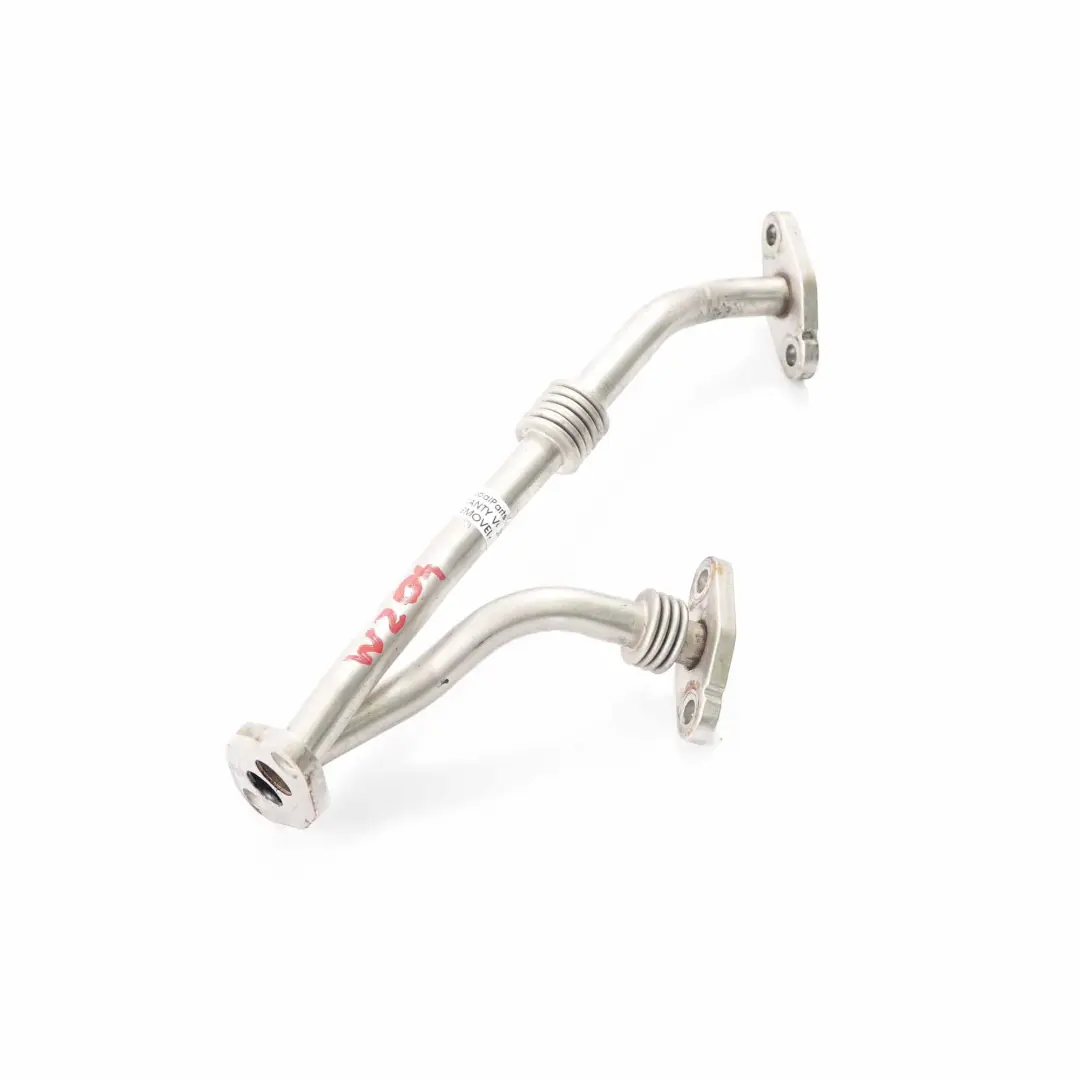 OM651 Diesel Oil Return Line Pipe Hose Turbocharger to Mercedes W204 W212 W906 with Part number A6511800222 Mercedes W204 W212 W906 OM651 Diesel Oil Return Line Pipe Hose Turbocharger - SKU A6511800222 - Part number A6511800222