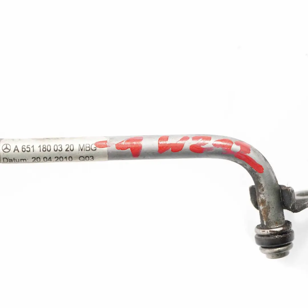 OM651 Rura Przewód Turbo do Mercedes W204 o numerze A6511800320 Mercedes W204 OM651 Rura Przewód Turbo - SKU A6511800320-1 - Numer Części A6511800320