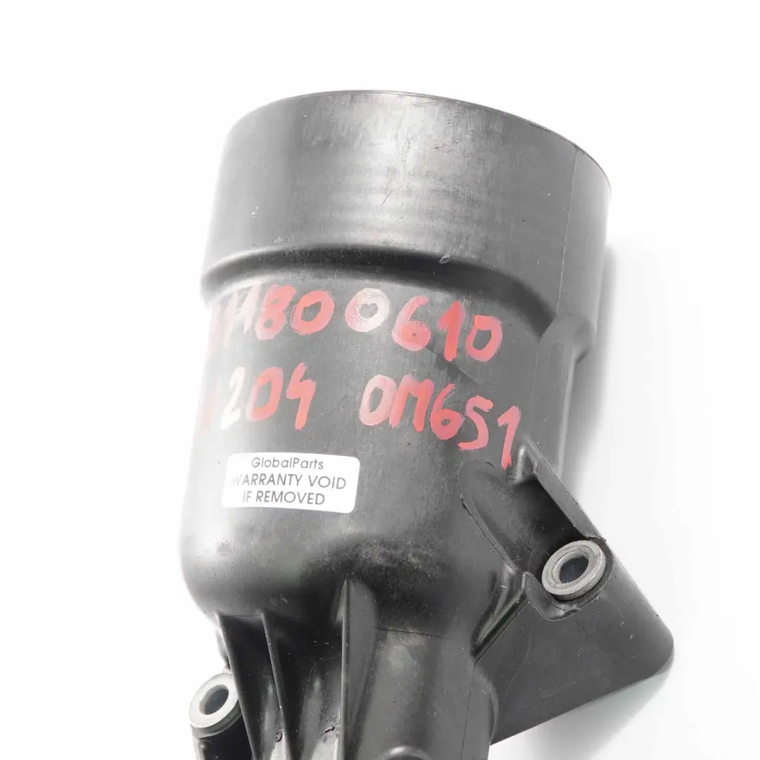 Soporte Tapa Filtro Aceite OM651 para Mercedes W204 W212 con número de pieza A6511800610 Mercedes W204 W212 Soporte Tapa Filtro Aceite OM651 - SKU A6511800610 - Número de pieza A6511800610