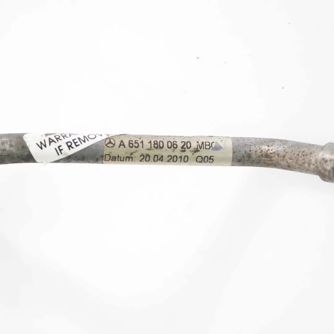 Oil Feed Pipe Mercedes W204 W212 OM651 Turbocharger Oil Line to with Part number A6511800620 Oil Feed Pipe Mercedes W204 W212 OM651 Turbocharger Oil Line - SKU A6511800620 - Part number A6511800620