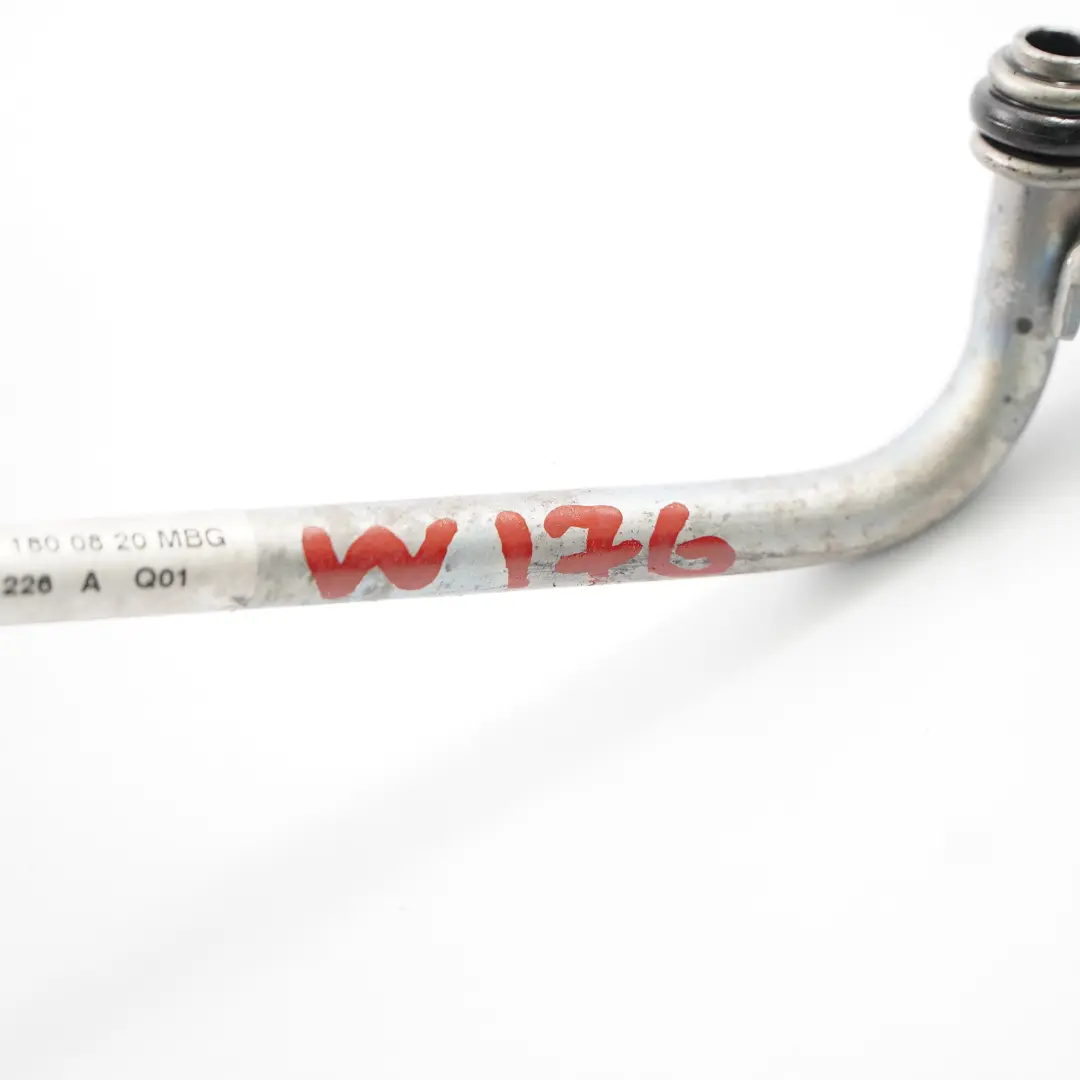 Mercedes W176 OM651 Ligne lubrification par tuyau d'alimentation en huile turbo - SKU A6511800820 - Numéro de pièce A6511800820