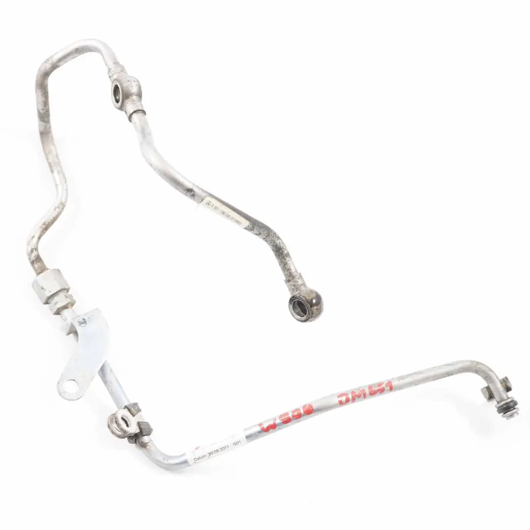 OM651 Tubo aceite turbocompresor Manguera para Mercedes W906 con número de pieza A6511801220 Mercedes W906 OM651 Tubo aceite turbocompresor Manguera - SKU A6511801220 - Número de pieza A6511801220