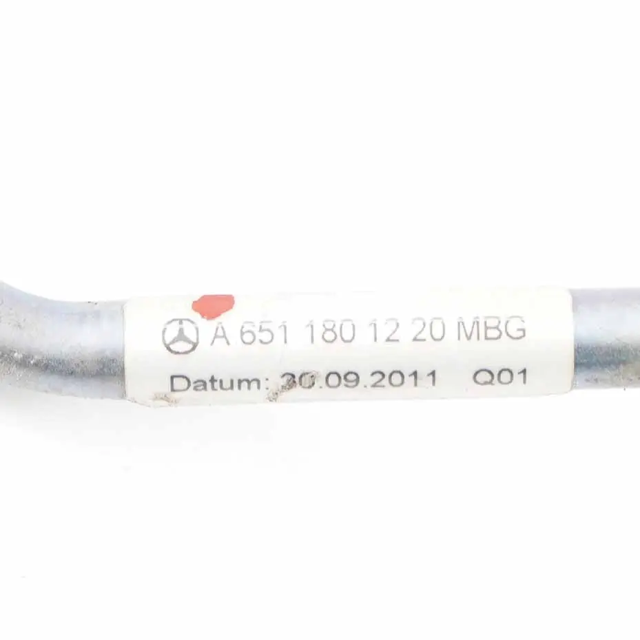 OM651 Oil Pipe Turbocharger Turbo Line Hose Mercedes W906 - SKU A6511801220 - Part number A6511801220