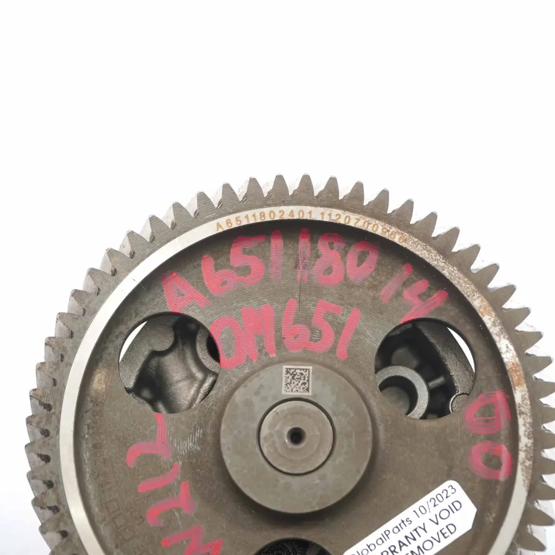 Mercedes W639 W906 Engine Oil Pump OM651 Engine Lubrication Unit - SKU A6511801400 - Part number A6511801400